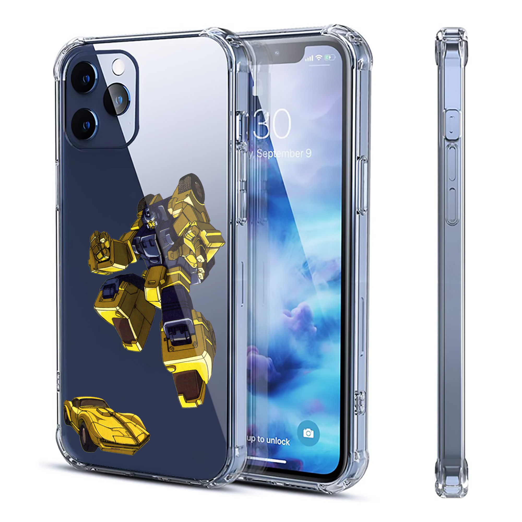 （画像用）  【iPhone 12シリーズ対応】透明スマホケース（クリアソフトケース）